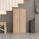 ARMARIO ZAPATERO 6 BALDAS 55X108X36 CM ROBLE CANADIAN 