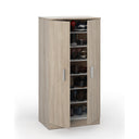 ARMARIO ZAPATERO 6 BALDAS 55X108X36 CM ROBLE CANADIAN 