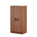 ARMARIO ZAPATERO 6 BALDAS 55X108X36 CM NOGAL