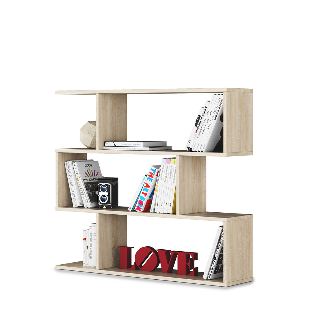 ESTANTERIA BAJA 110X97X25 CM ROBLE CANADIAN