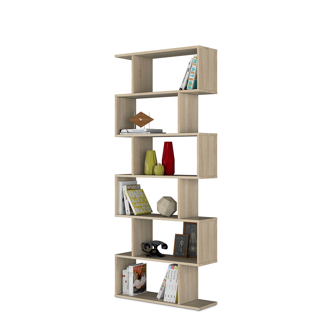 ESTANTERIA ALTA 80X192X25 CM ROBLE CANADIAN
