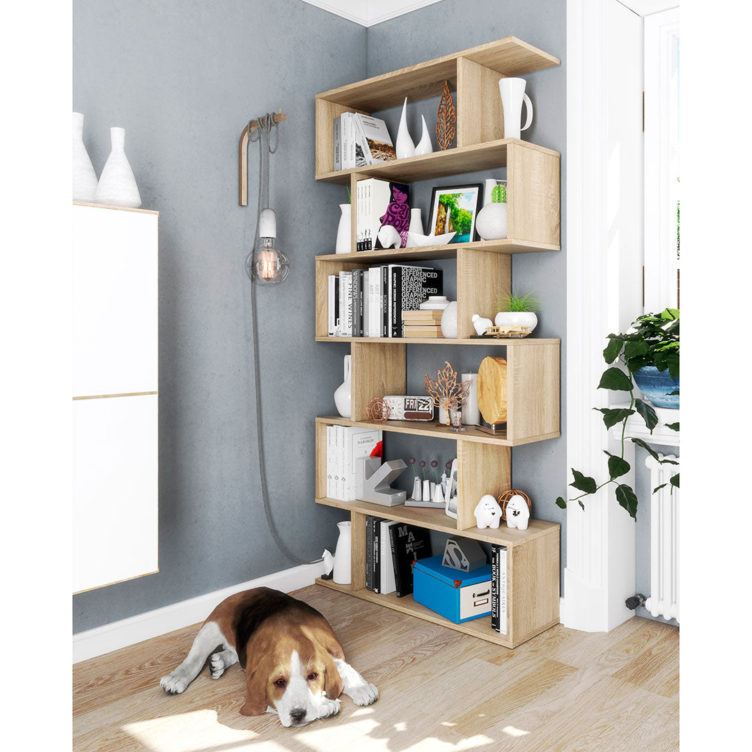 ESTANTERIA ALTA 80X192X25 CM ROBLE CANADIAN