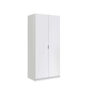 ARMARIO 2 PUERTAS 81X180X52 CM BLANCO