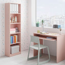 ÉTAGÈRE HAUTE 52x180x25CM ROSE