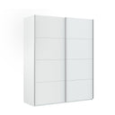 ARMARIO 2 PUERTAS CORREDERAS 150x200x60CM BLANCO ARTIK
