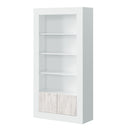 ESTANTERÍA 2 PUERTAS 181X94X35 CM BLANCO ARTIK