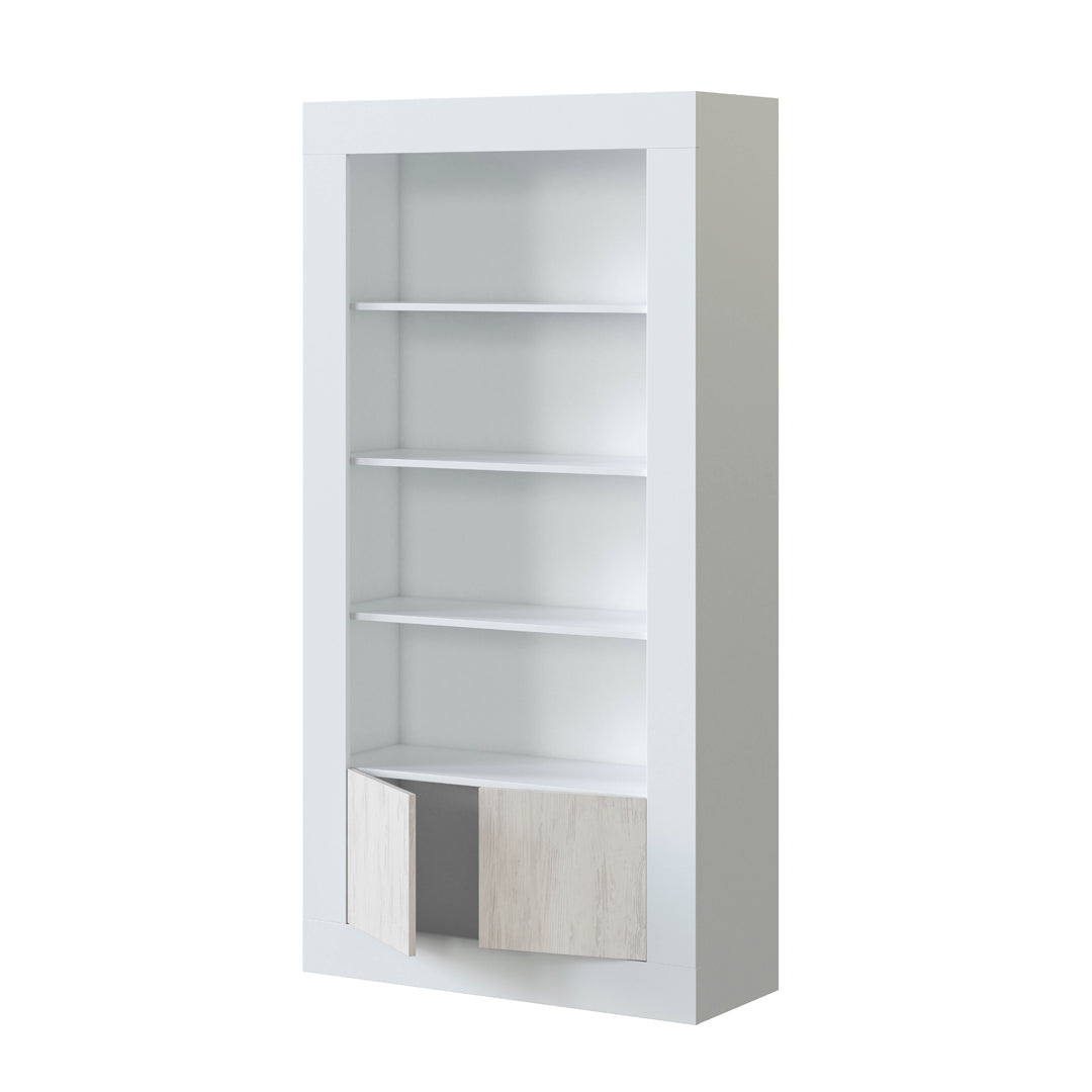 ESTANTERÍA 2 PUERTAS 181X94X35 CM BLANCO ARTIK