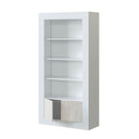 Étagère à 2 portes 181 x 94 x 35 cm blanche ARTIK