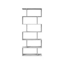 Estanteria alta 192x80x24 cm gris cemento