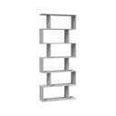 Estanteria alta 192x80x24 cm gris cemento