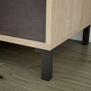 MUEBLE TV URBAN PLUS 130X47X41 CM ROBLE CANADIAN/OXIDO