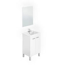 MUEBLE BAÑO 2P CON LAVABO + ESPEJO KONCEPT
