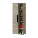 COLUMNA BAÑO CON ESTANTES ATHENA 135X51X25 CM ROBLE ALASKA