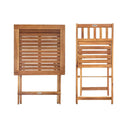 CONJUNTO MESA SILLAS ACACIA 44X51X83 CM