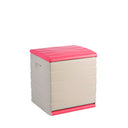 ARMARIO RESINA 1 ESTANTE ROSA 55X38.5X64.5 CM