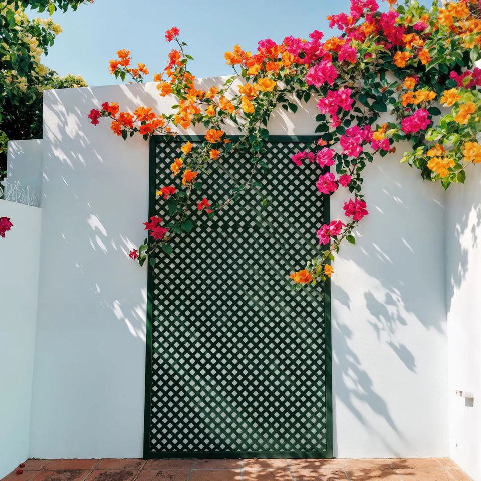 Pack instalación Celosía LOP + 3 Perfiles + kit escuadras VERDE