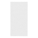 Pack instalación vertical 2 Celosías PVC 18 mm Blanco con perfiles y unión