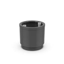 Hidrojardinera redonda antracita ø26 cm