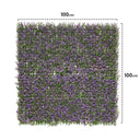 Jardim vertical em rolo com alfazema 100 x 100 norte