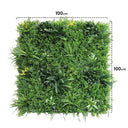 Jardim vertical folhoso em rolo, 100 x 100 cm, nortene