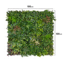 LIGHTED SAUVAGE VERTICAL GARDEN ROLL 100 X 100 CM NORTENE 