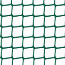 Malla plastica cuadrada extra 10 mm 1x25 m verde nortene