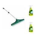 Pack limpieza césped artificial cepillo + higienizador + fragancia