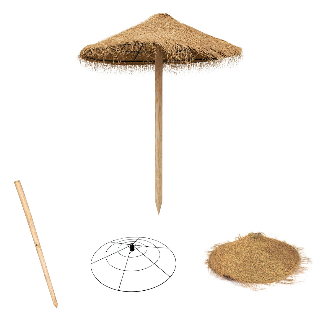 Pack instalación parasol de esparto Sunprotect Nortene