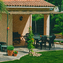 Malla plastica cuadrada extra 10 mm 1x25 m verde nortene
