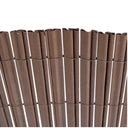 Barreira dupla face de cana-de-açúcar 20 mm castanho nortene