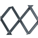 Celosia extensible pvc trelliflex antracita nortene