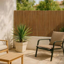 Cañizo sintético fency wick marrón nortene