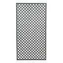 Celosía fija pvc 48 mm 1x2 m nortene