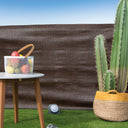 Malla de ocultación recynet basic 70 gr marrón nortene