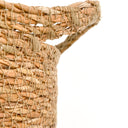 CESTINO IN FIBRA NATURALE CAIRO CON MANICI 23X20X23 CM