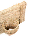 MACETERO HORIZONTAL ESPARTO 1 PLANTA FEZ 24X18X48 CM D&L