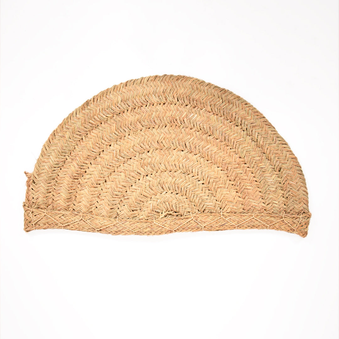 FELPUDO SEMICIRCULAR ESPARTO MARSELLA 100X50 CM D&L