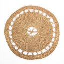 ALFOMBRA REDONDA ESPARTO TÚNEZ 80 CM D&L