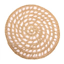 ALFOMBRA REDONDA ESPARTO TRÍPOLI 80 CM D&L