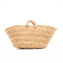 LEÑERO ESPARTO ASAS FORRO SICILIA 65X55X30 CM D&L