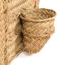 MACETERO HORIZONTAL ESPARTO 1 PLANTA FEZ 24X18X48 CM D&L