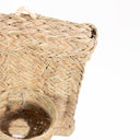 MACETERO VERTICAL ESPARTO 1 PLANTA FEZ 24X18X45 CM D&L