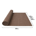 Cañizo sintético fency wick marrón nortene