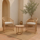 conjunto muebles jardín raff