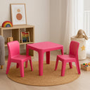 CONJUNTO INFANTIL JAN MESA Y 2 SILLAS FUCSIA