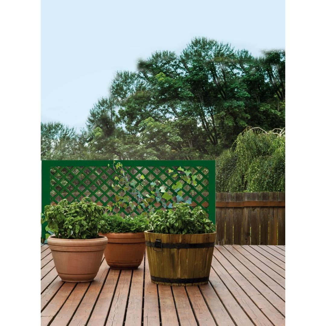 Celosía pp classic 64 mm 1x2 m verde nortene