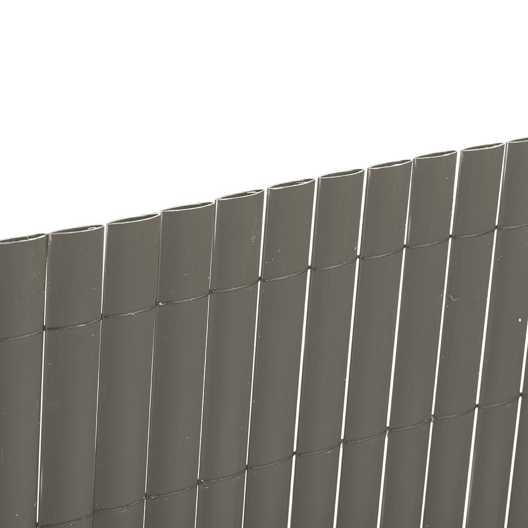 Cañizo pvc elegance recycane doble cara 30 mm piedra