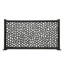 mosaïque décorative refaite noire 1x2 m nordène