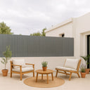 Cañizo pvc simple cara plasticane forja claro nortene