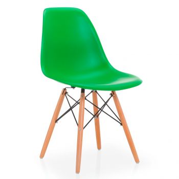 SILLA WOODEN HIGH QUALITY COLOR EDITION VERDE OSCURO